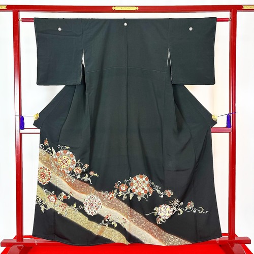 Kimono giapponese tomesode - giapponese, 'tomesode'