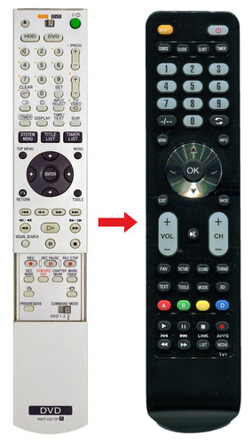 Telecomando ricambio per - telecomando,