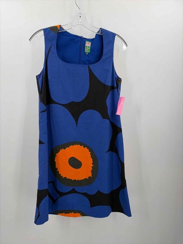 Abito smanicato marimekko - smanicato, blu