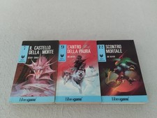 Librogame Lupo Solitario IL CASTELLO MORTE + ANTRO DELLA PAURA + SCONTRO MORTALE