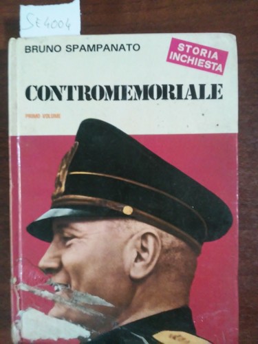Contromemoriale primo volume