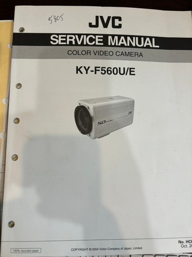Jvc f560u f560e video - ky-f560e,