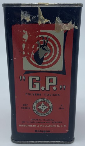 Scatola latta polvere - scatola,