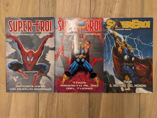 Super eroi grandi - super, saghe