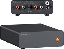 Box X5 Preamplificatore Phono per Giradischi, Mini Preamplificatore Home Audio per Carrello MM & MC