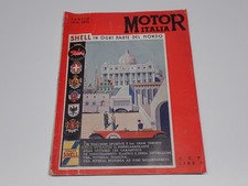 MOTOR ITALIA LUGLIO 1934 COPPE