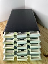 [ENORME LOTTO 100+] Letraset Custodia Rigida, Fogli Lettering Trasferimento a Secco, Nastro