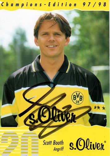 Autografo scott booth - -,