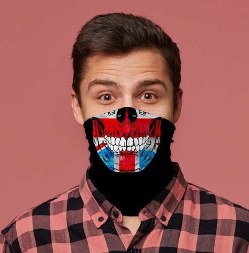 Snood grunge union jack - snood,