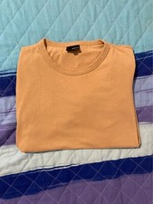 Maglietta Maglia Just Cavalli Manica Lunga Beige Uomo Usata Cotone Taglia Size S