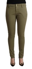 Pantaloni RELISH verde cotone