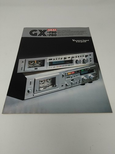 Vintage akai f90 f80 - vintage, gx-f90