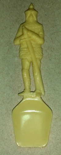 Vecchio cucchiaino plastica - vecchio, in