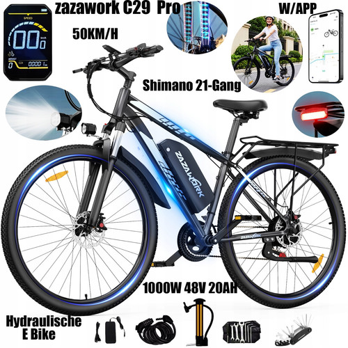 Bicicletta elettrica - bicicletta, 29