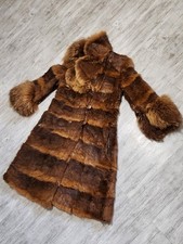 RARO cappotto lungo lussuoso