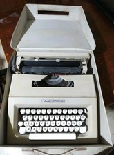 Macchina da Scrivere Vintage OLIVETTI Lettera 25 Con Custodia