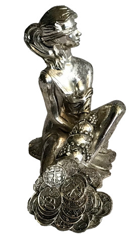 Scultura dea bendata - dea,
