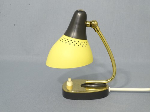 Nero gialla lampada tavolo - gialla,