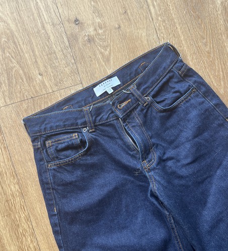 Topshop lavaggio scuro cinch - lavaggio,