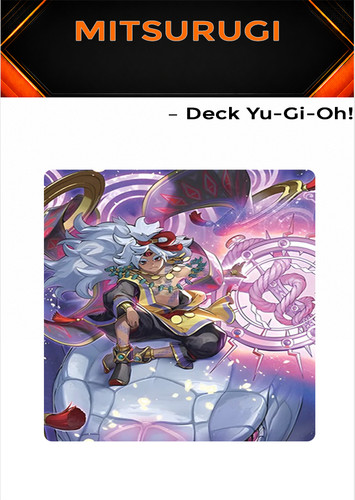 Yugioh mazzo deck mitsurugi - deck,