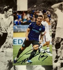 AUTOGRAFO Lautaro Martinez