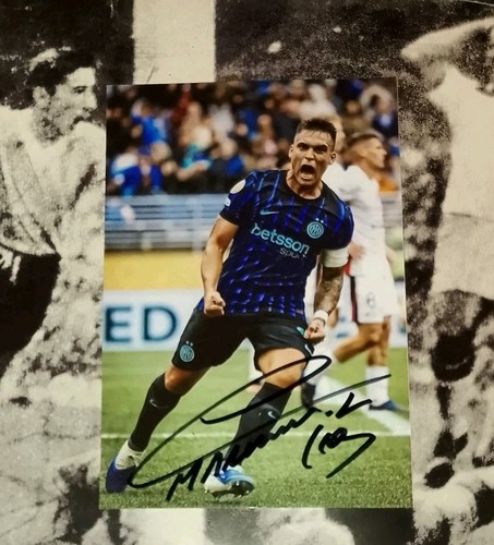 Autografo lautaro martinez - autografo,