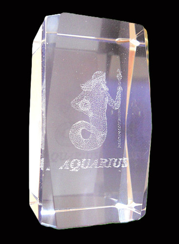 Zodiaco acquario vetro di - ,