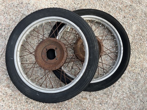Moto guzzi galletto ruote - moto,