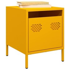Comodini 2 pz Giallo Senape