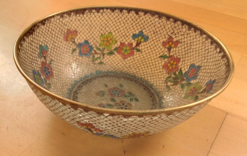 Ciotola vintage cinese - , plique