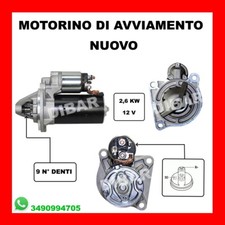 MOTORINO DI AVVIAMENTO NUOVO