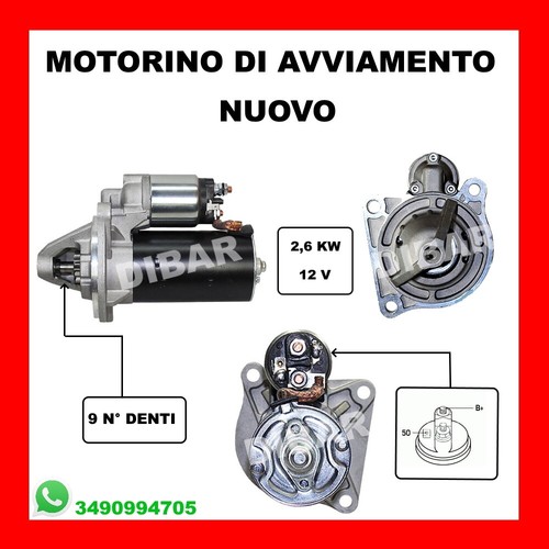 Motorino avviamento nuovo - motorino,
