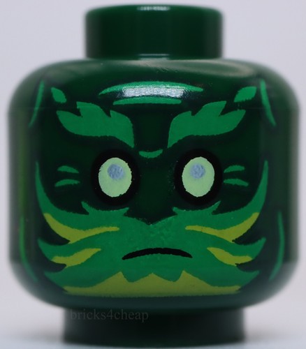 Lego testa verde - , scuro