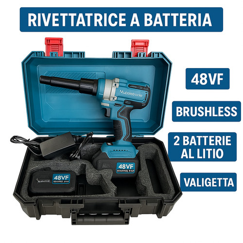 Kit rivettatrice batteria - kit, a