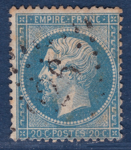 Timbre 1862 empire franc - timbre, n°