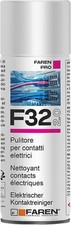 Faren - F32 - Flacone spray, detergente per contatti a secco - 400ml