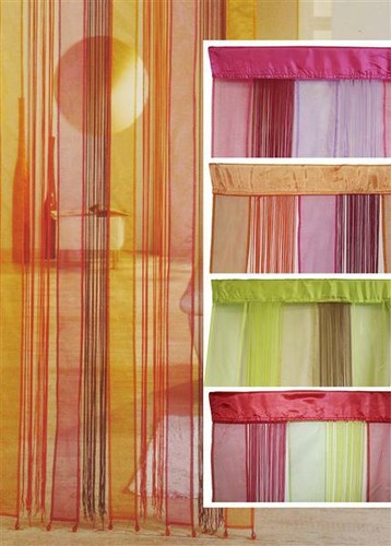 Tenda fili organza 90x250cm - fili,