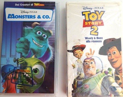 Vhs disney pixar monster - pixar, monster&co.+