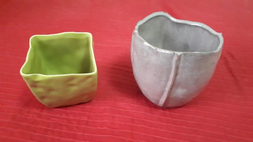 Due piccoli vasi - piccoli, ceramica