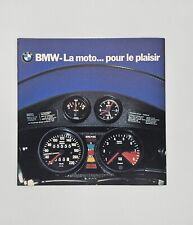 ORIGINAL CATALOGUE BROCHURE PUBLICITAIRE 6 PAGES BMW R90S R90/6 R75/6 R60/6