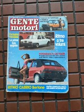 Rivista GENTE MOTORI