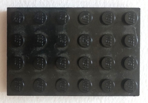 Lego baseplate 4x6 plate - lego,