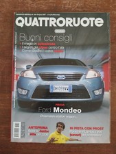 2007 06 QUATTRORUOTE GIUGNO 2007 N.620 ANNO 52° FORD MONDEO JUNIOR ALFA PORSCHE