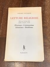 RAFFAELE PETTAZZONI - LETTURE RELIGIOSE - Parenti Editore 1959