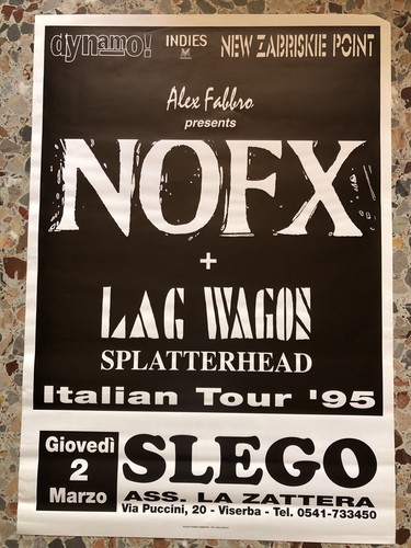 Nofx poster vintage - nofx,