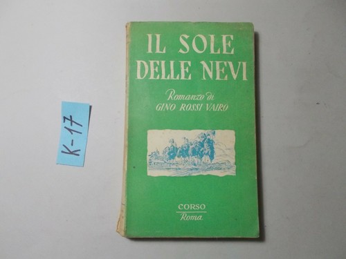 Libro sole delle nevi - delle,