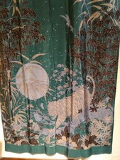 Pannello / tenda in seta ,decorato  in 3 varianti m 2,50 x 1,00