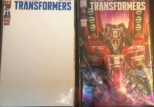 Saldapress Variant  TRANSFORMERS Metal + White Cover Fumetto