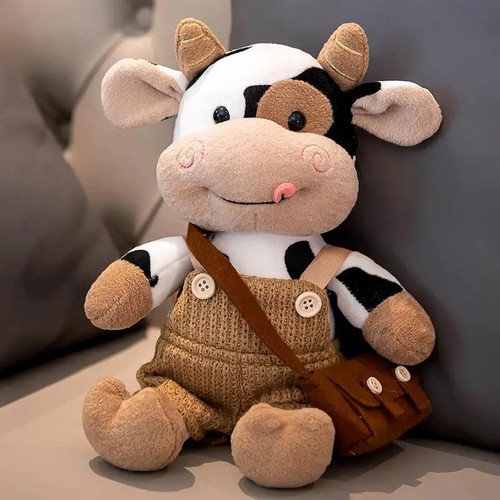 Peluche mucca latte - peluche,