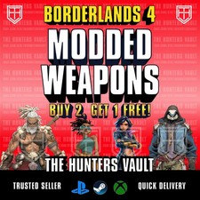 Borderlands 4 • ARMI MODDATE • Pistole BL4 • LVL 50 • PC PS5 XB Acquista 2 Ottieni 1 Gratis